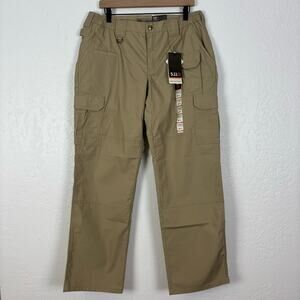 5.11 Tactical Women's Taclite Pro Ripstop Pant in TDU Khaki NWT Size 14